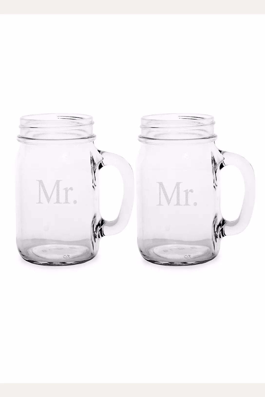 Mr. and Mr. Old Fashioned Drinking Jar Set Image