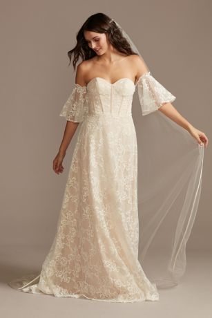detachable lace sleeves for wedding dress