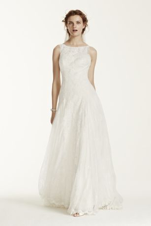 Image of wedding dress high neck