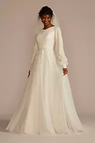 Ivory Wedding Dresses: Short & Long Styles