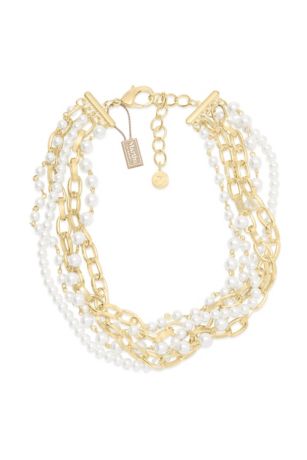Picture of Martha Stewart Five Strand Chain Twisted Necklace