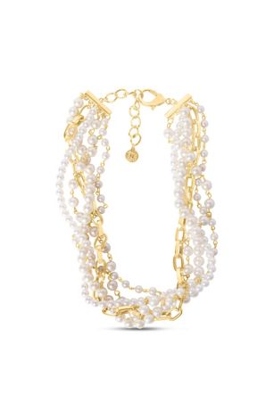 Picture of Martha Stewart Five Twisted Strand Pearl Necklace