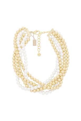 Picture of Martha Stewart Five Strand Pearl and Gold Ball Twi