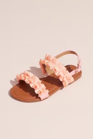 girls double strap sandals