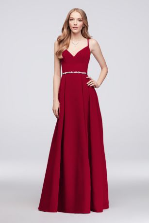 sheike burgundy dress