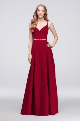 burnt orange bridesmaid dresses david's bridal