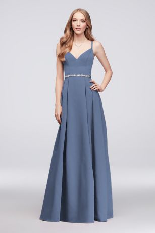  Steel Blue Bridesmaid Dresses  Davids Bridal