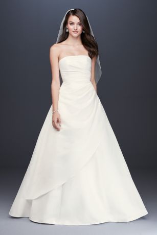 david's bridal a line dress