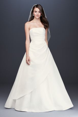 david's bridal a line wedding dress