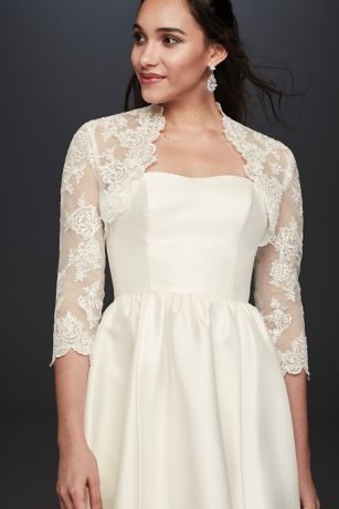 lace jackets for wedding dresses