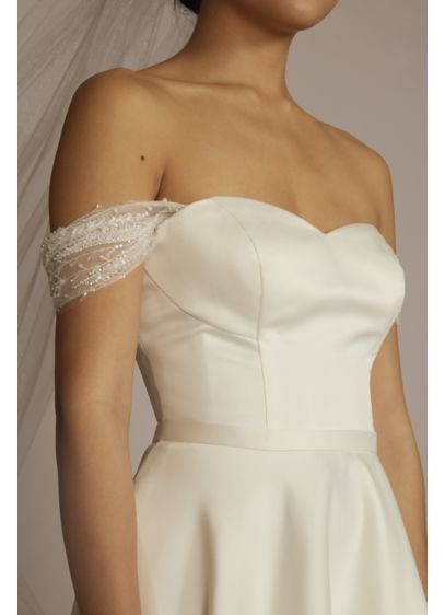 Beaded Off-the-Shoulder Straps - Wedding Accessories
