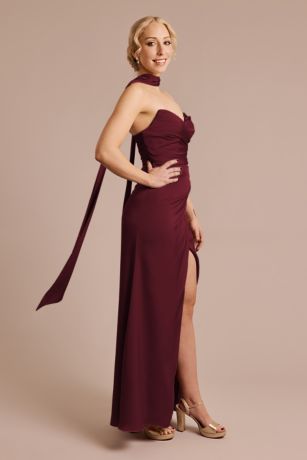 Picture of Matte Satin Scarf