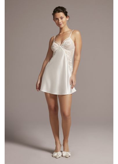 Chantilly Lace and Satin Chemise - The perfect romantic lingerie to pack for the