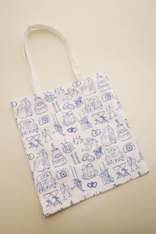 Picture of Something Blue Bridal Tote Bag