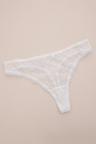 Picture of Swiss Dot Veil Thong