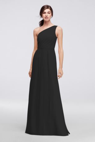 david's bridal black gown
