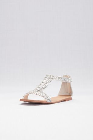 silver grey sandals for wedding