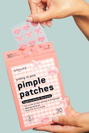 Picture of Pretty in Pink Bow Pimple Patches