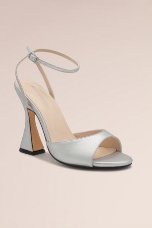 Picture of Flared Heel Sandals with Ankle Strap