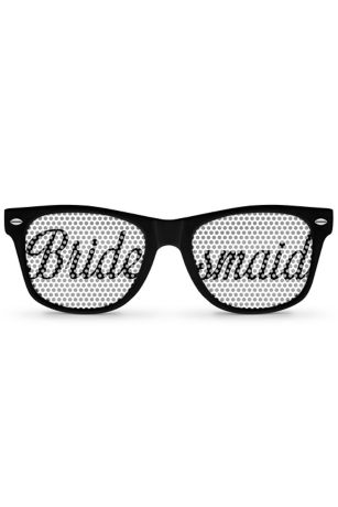 bride and bridesmaid sunglasses