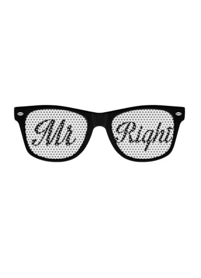 Mr Right and Mrs Always Right Party Sunglasses - Never loose an argument again with these Mr.