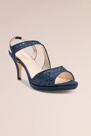 Picture of Low Heel Glitter Platform Sandals