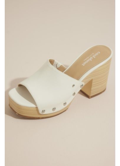 Sustainable Platform Mule Sandals - These sustainable platform mule sandals deliver a funky