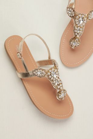 david's bridal flip flops