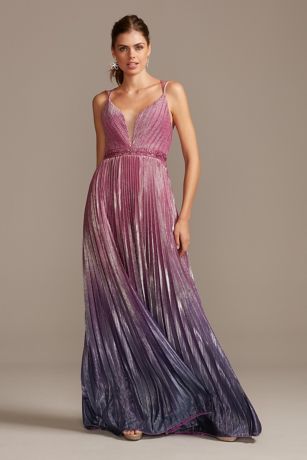 ombre long gown