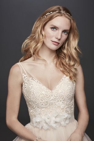 floral bridal sash