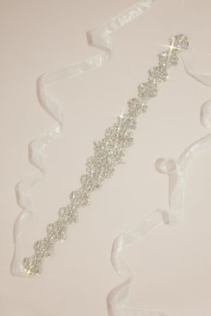 Picture of Floral Crystal Sash