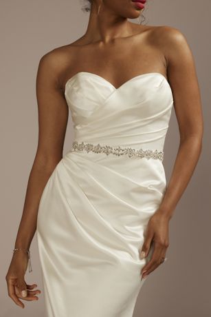 Picture of Navette Crystal Cluster Embellished Sash