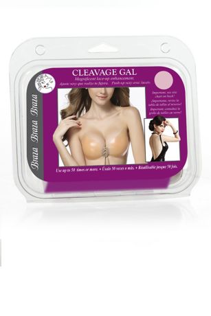 Picture of Braza Cleavage Gal Silicone Lace-Up Bra