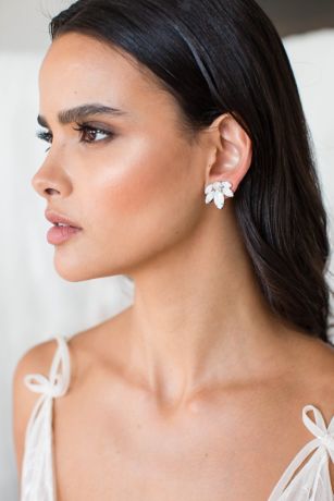 Picture of Sawyer Marquise Opal Drop Earrings