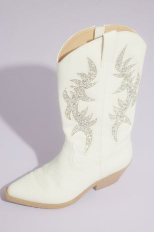 Picture of Crystal Embellished Western Boots
