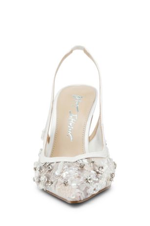 Picture of Sequin Beaded Slingback Heels