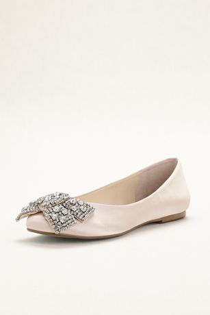 betsey johnson embellished flats