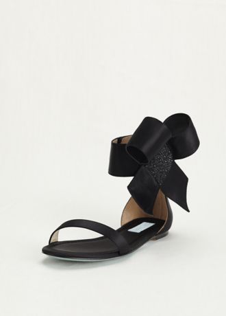 bow sandals flat