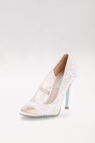 floral heels open toe