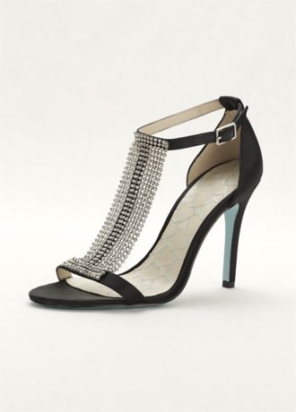 betsey johnson crystal shoes