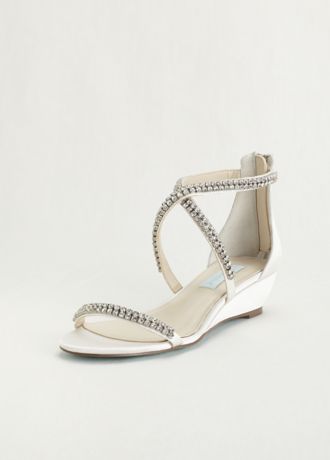 betsey johnson gem sandal