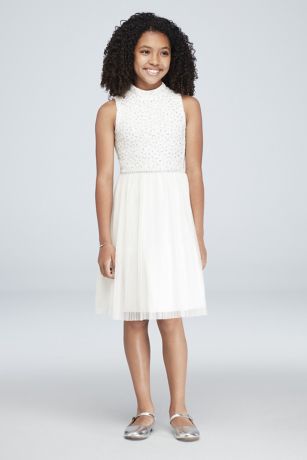 speechless glitter lace dress