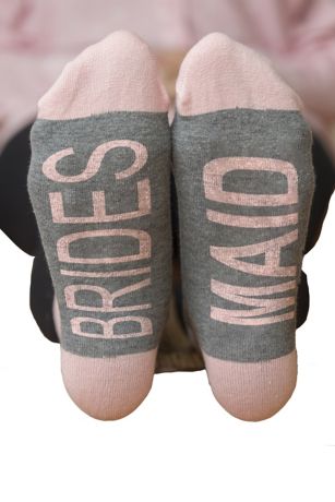 maid of honor socks