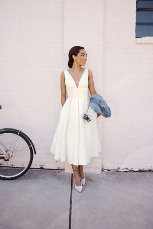 second time around casual wedding dresses for older brides