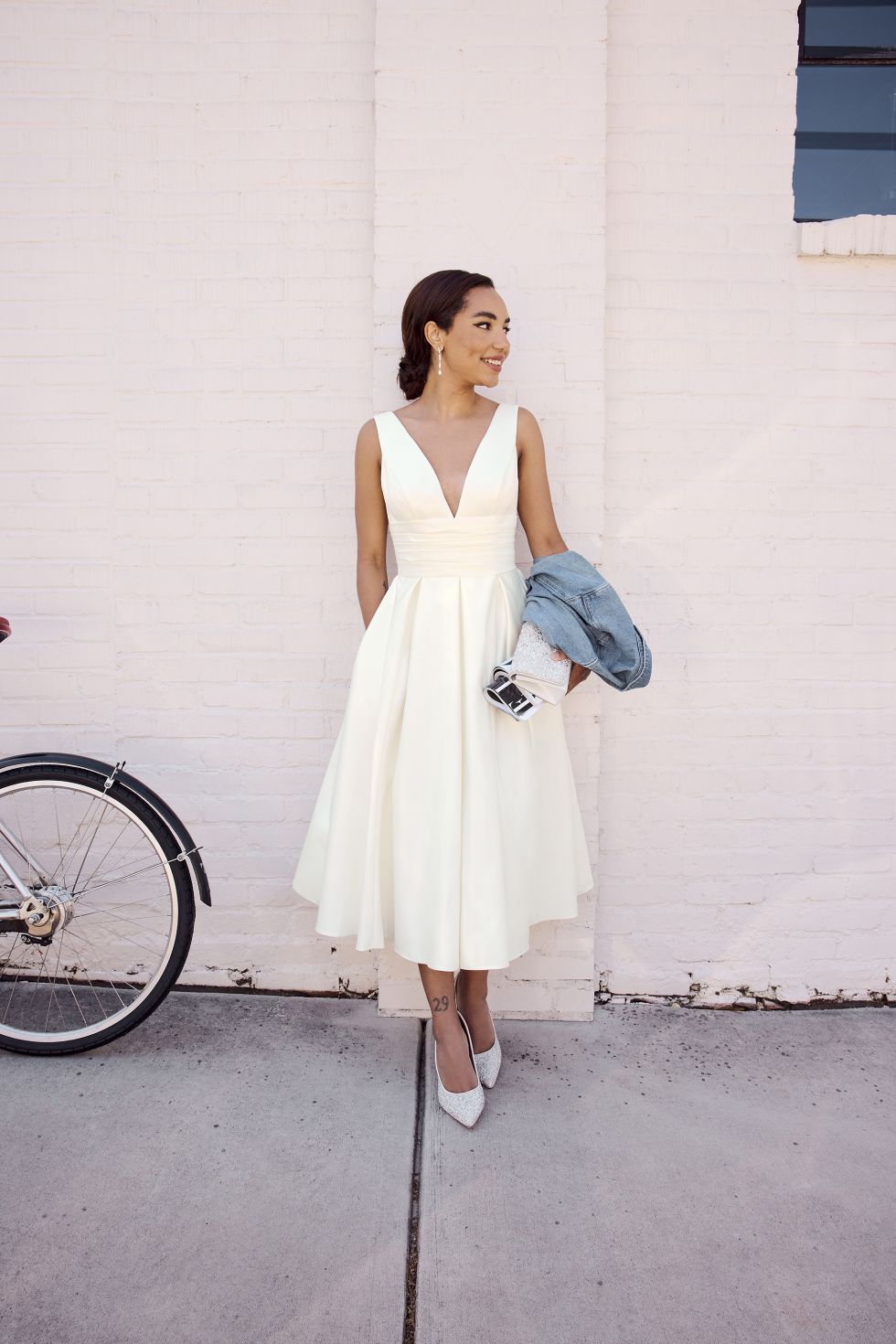 White and store ivory cocktail dresses