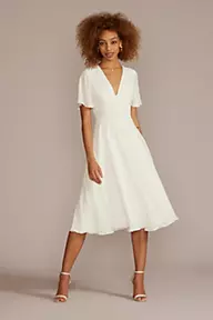 Little White Dress for Bridal Shower