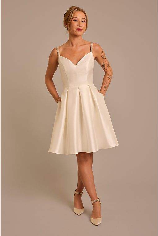 Tween Little White Dress In Stock 7 to 14 Years
