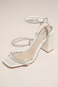 Rose Gold Shoes & Heels in Blush Metallic | David's Bridal