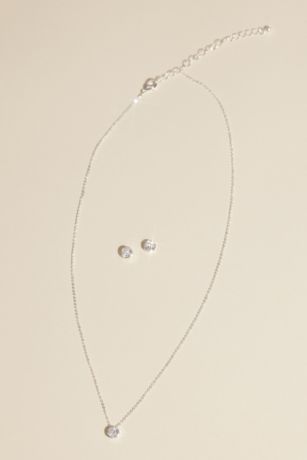 新品 24aw Whip Necklace & Bracelet 2点セット Adjustable Tennis Jewelry Set | David's Bridal