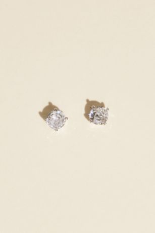 Picture of Round-Cut Crystal Earrings
